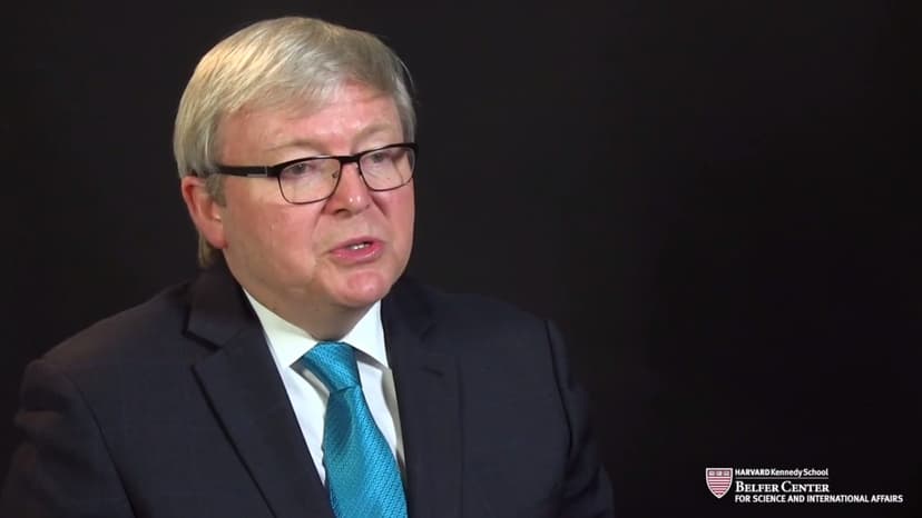 Kevin Rudd on the Future of U.S.-China Relations